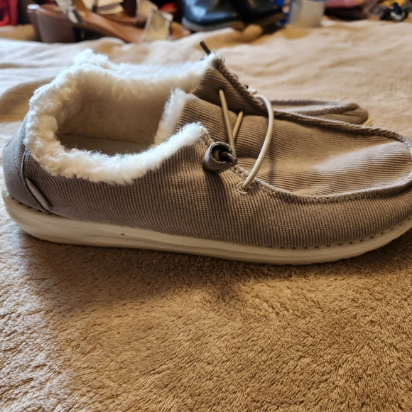 sherpa lined hey dudes men's